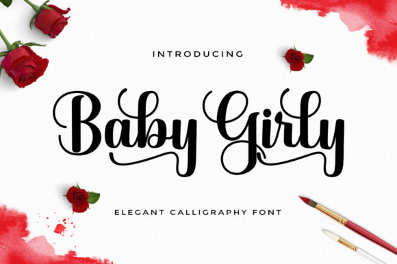 Baby Girly: A Flowing Handwritten Font for Distinctive Designs
