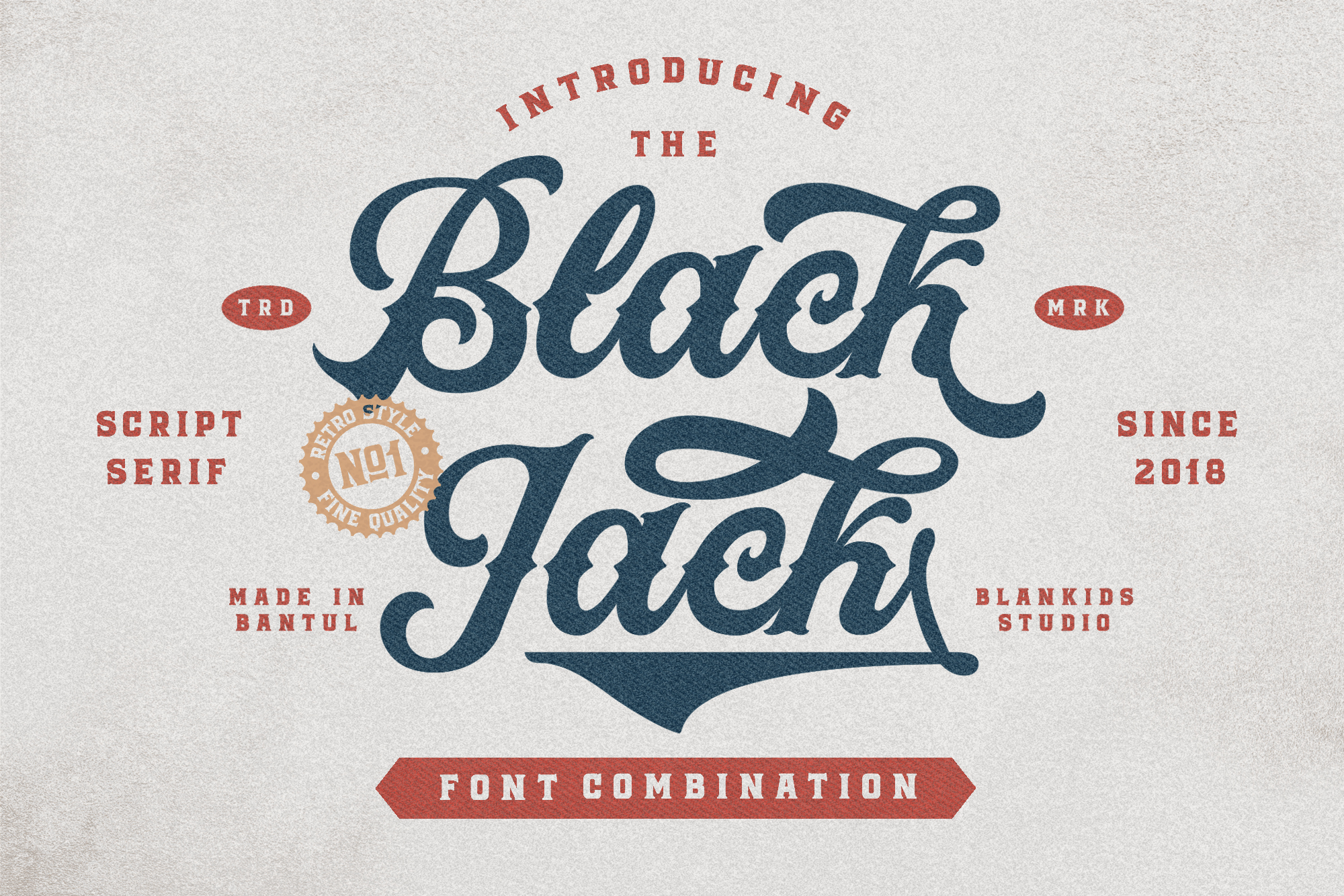 Black Jack Display: A Vintage Font with a Modern Soul