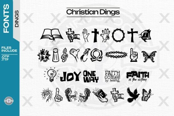 Christian Dings: A Sacred Symbol Font for Ministry Design