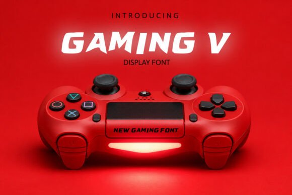 Gaming V: The Typeface Built for Speed and Dominance