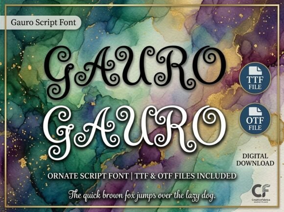 Gauro: Command Royal Attention with Every Letter