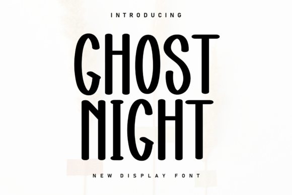 Ghost Night: A Handwritten Font for Authentic Connection
