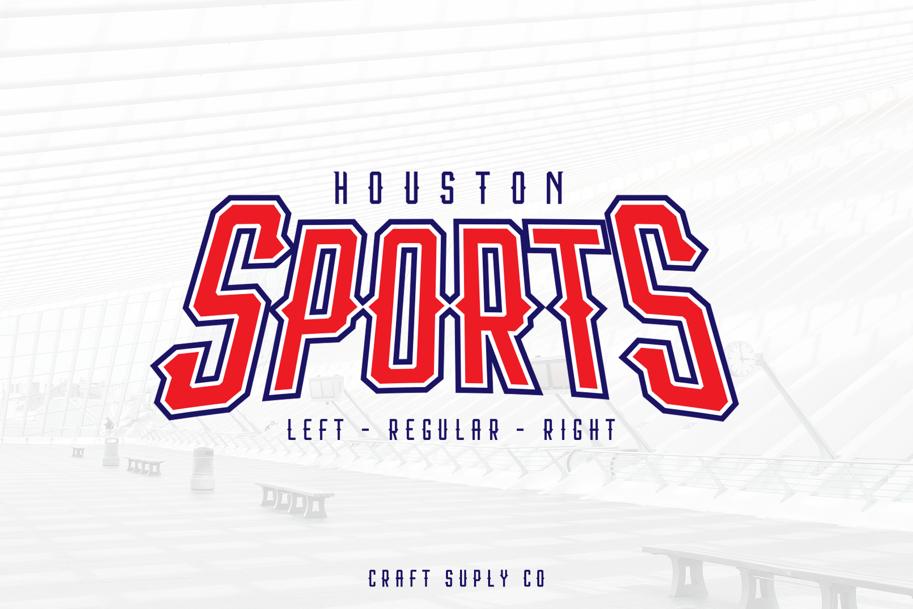 Houston Sports: A Typeface Built for the Modern Arena