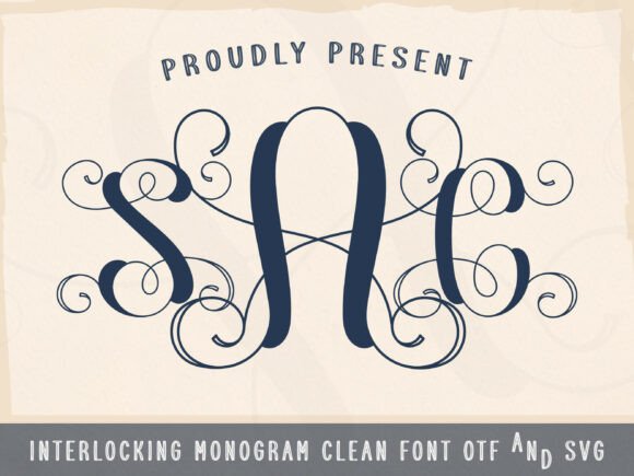 Interlocking Vine: A Stylish Font for Creative Projects