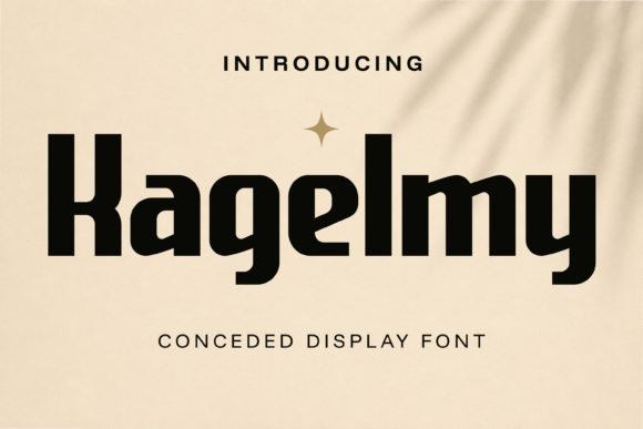 Kagelmy: A Modern Condensed Font for Bold Statements