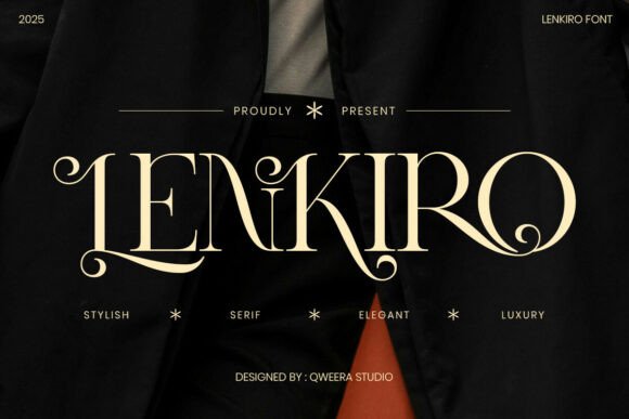 Lenkiro: A Serif Typeface for Modern Luxury Branding