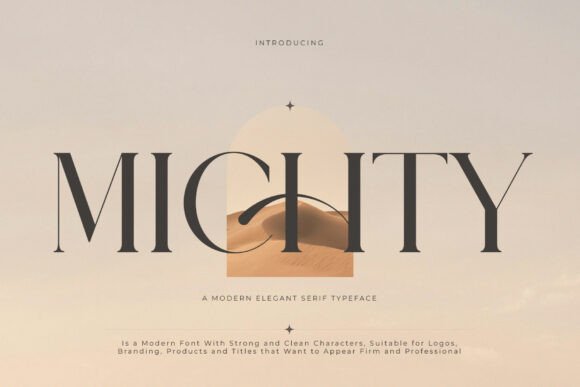 Michty: The Modern Serif Redefining Elegant Design