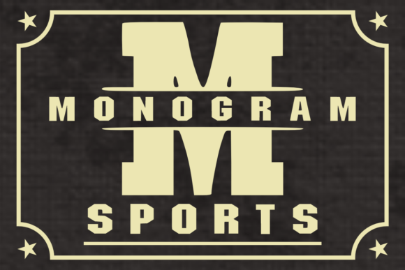 Monogram Sports: The Varsity Font for Winning Designs