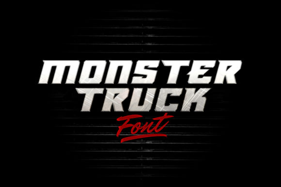 Monster Truck: The Bold Display Typeface for High-Impact Design
