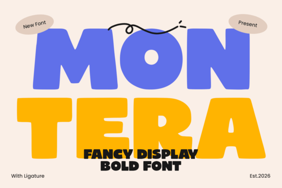 Montera: The Bold, Playful Sans Serif for Vibrant Projects