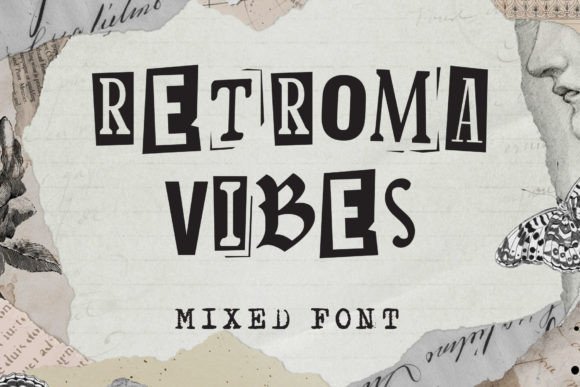 Retroma Vibes: Crafting Authentic Old-School Collage Designs
