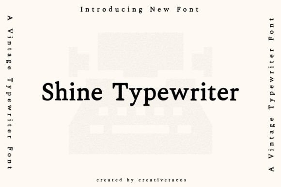 Shine Typewriter: Elevating Your Projects with Retro Charm