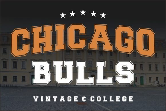 The Bold Legacy of Chicago Bulls Typography