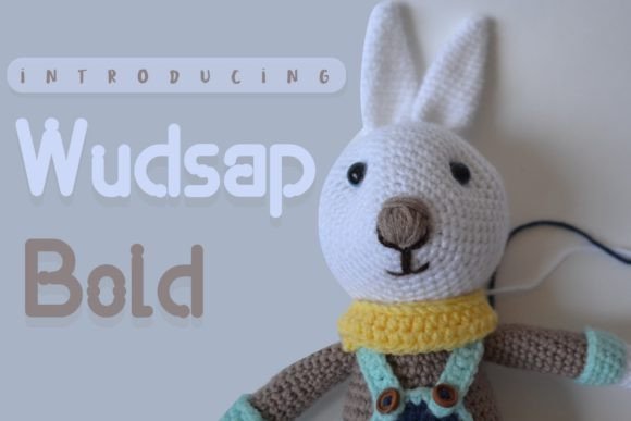 Wudsap: A Modern Display Font for Creative Impact
